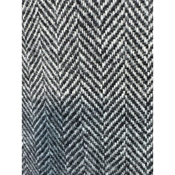 Lands End Mens Blazer Wool Blend Herringbone Pattern 2-Button Classic Fit Size 4 - Picture 8 of 13